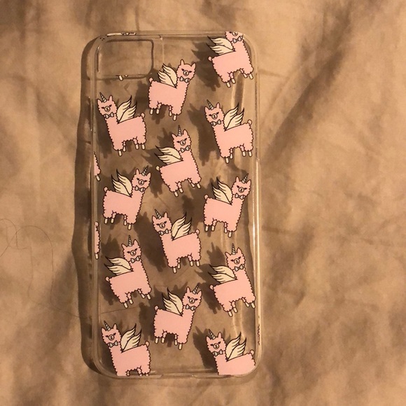 iPhone 6 flying Lama Clear case - Picture 1 of 1